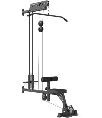 Upper and lower wall pull-up bar with seat and footrests MS-W104 2.0 - Marbo Sport