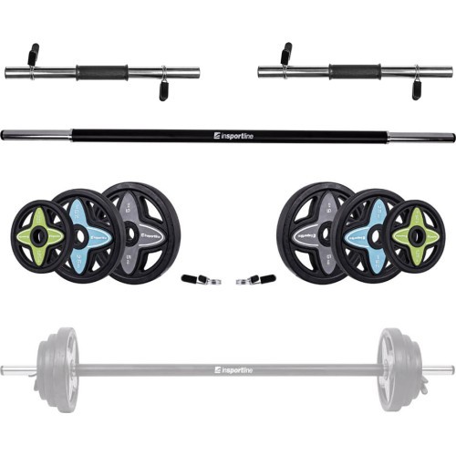 Barbell Set inSPORTline Pumpstar Plus 2 – 20 kg
