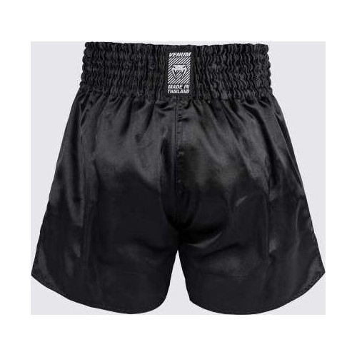 Venum Classic Evo Muay Thai šortai, juodi/balti