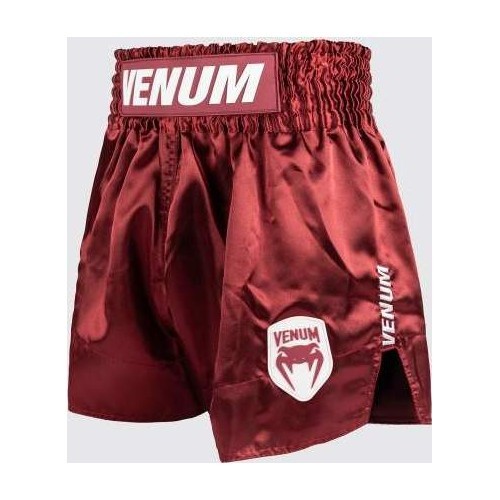 Шорты для тайского бокса Venum Classic Evo, бордовые