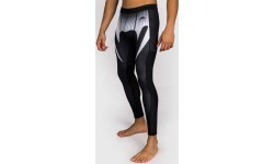 Компрессионные леггинсы Venum No Gi, чёрно-белые