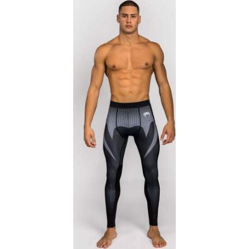 Venum No Gi Spats - Black/ Silver Grey