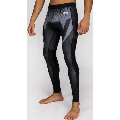 Venum No Gi Spats - Black/ Silver Grey