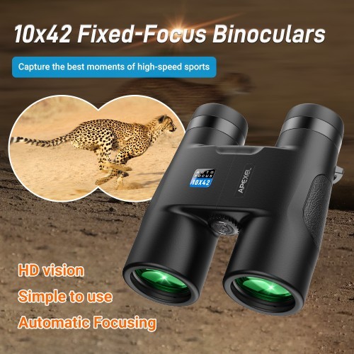 Бинокль 10x42 с автофокусом Apexel