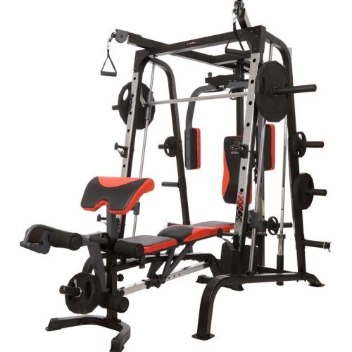 Daugiafunkcis treniruoklis HMS Atlas X2 Smith Machine