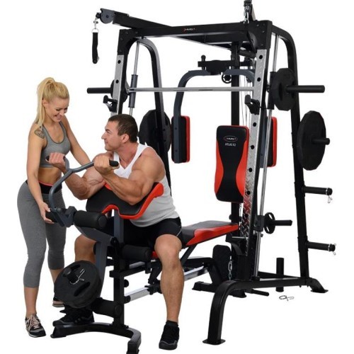 Daugiafunkcis treniruoklis HMS Atlas X2 Smith Machine