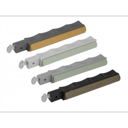 Set of Knife Sharpeners Lansky Curved Blade Hones HRSET, 4 Pcs.