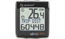 Dviračio kompiuteris Sigma BC 1609 STS Cadence // belaidis, 16 funkc. (juoda/sidarbinė)