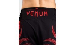 Venum x Mike Tyson Tiger Boxing Shorts - Deep Black/Intense Red