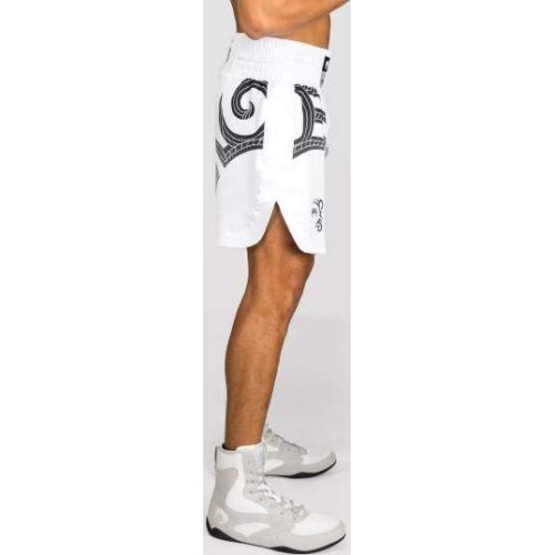 Venum x Mike Tyson Tiger Boxing Shorts - Optical White/Deep Black