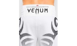 Venum x Mike Tyson Tiger Boxing Shorts - Optical White/Deep Black