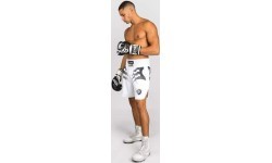 Боксёрские шорты Venum x Mike Tyson Tiger, белые/чёрные