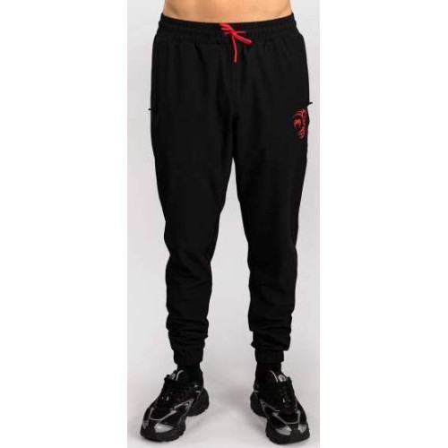 Спортивные штаны Venum x Mike Tyson Tiger - Deep Black/Intense Red