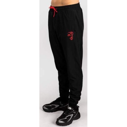 Спортивные штаны Venum x Mike Tyson Tiger - Deep Black/Intense Red