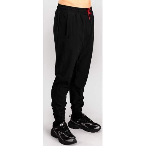 Venum x Mike Tyson Tiger Joggers - Deep Black/Intense Red