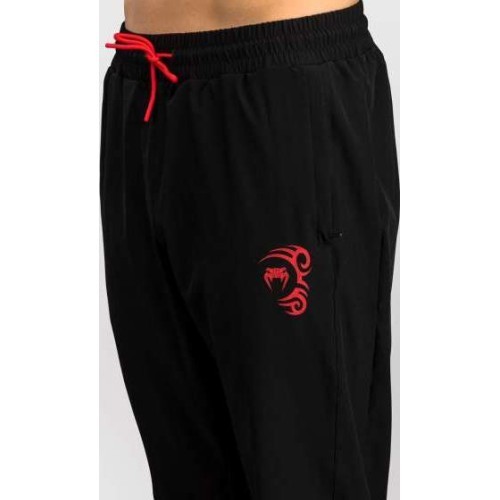 Спортивные штаны Venum x Mike Tyson Tiger - Deep Black/Intense Red