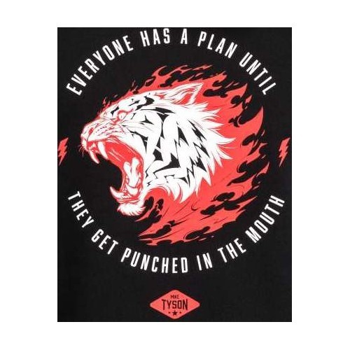 Venum x Mike Tyson Tiger Hoodie - Deep Black/Intense Red