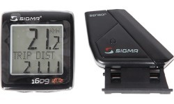 Dviračio kompiuteris Sigma BC 1609 STS Cadence // belaidis, 16 funkc. (juoda/sidarbinė)