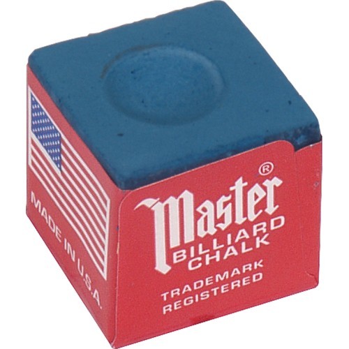 Бильярдный мел Master Blue, 12 шт.