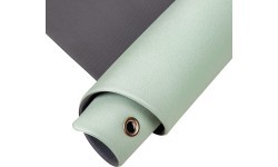 Mankštos kilimėlis inSPORTline Aero Advance 120 x 60 cm - Mentolinė-pilka
