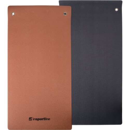 Exercise Mat inSPORTline Aero Advance 120 x 60cm - Mocha mousse-grey