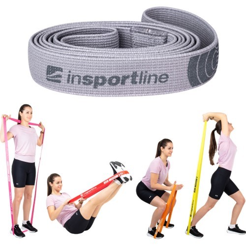 Эспандер-лента inSPORTline Rand XX Strong - Серый