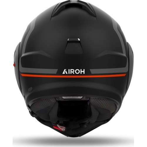 Мотошлем-модуляр AIROH MATHISSE 2 Genius P/J матовый оранжевый