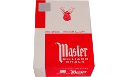 Biliardo kreida Master, mėlyna, 144 vnt.