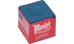 Мел для бильярда Master, синий, 144 шт.