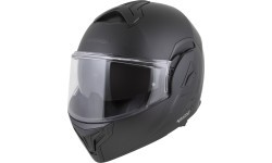 Модульный мотоциклетный шлем Cassida MultiFlip Solid BlackOut P/J - černá matná/černá