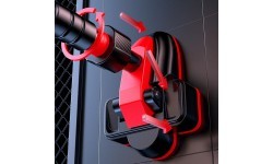DOORWAY PULL-UP BAR WITH QUADRUPLE SUPPORT AND COUNTER DD501 HMS