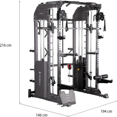 Pusiau komercinė Smith treniruoklio mašina CYKLOP 4 HMS