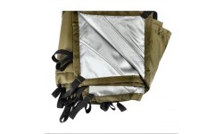 TigerWood thermo tarp 4.5m x 4.5m olive green