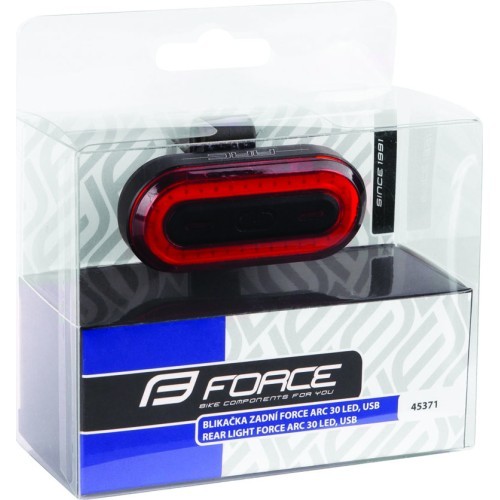 Задний фонарь Force ARC 40LM 30LED USB