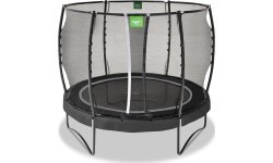 Batutas EXIT Allure Premium ø305 cm su apsauginiu tinklu, juodas