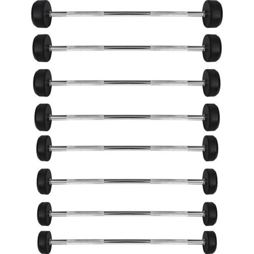Гриф с резиновым покрытием GSG15 HMS - 40 кг