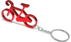"Bicycle" keychain (red)