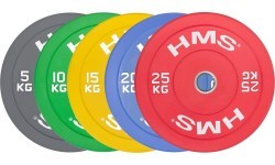 Olimpinis svorio diskas CBR Bumper HMS - 25 kg