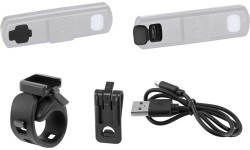 Rear light Force Atom 40LM USB, black