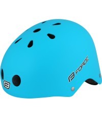 FORCE BMX Helmet 58-63cm L-XL (matte blue)