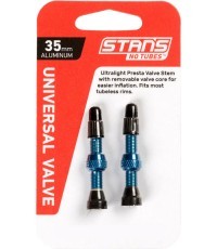 Stan's NoTubes tubeless tire valves 35mm (blue)