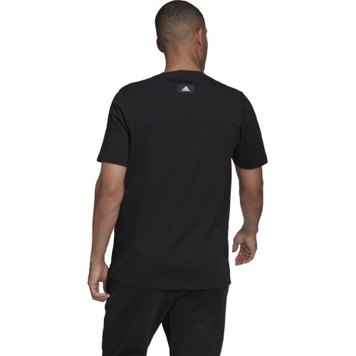 Adidas Marškinėliai Vyrams M Fi 3Bar Tee Black HD0893