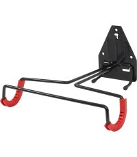 Dviračio laikiklis ant sienos FORCE atlenkiamas (steel, black, max 15kg)