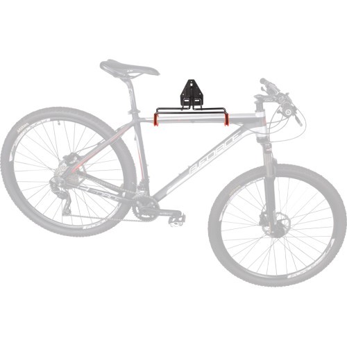 Dviračio laikiklis ant sienos FORCE atlenkiamas (steel, black, max 15kg)