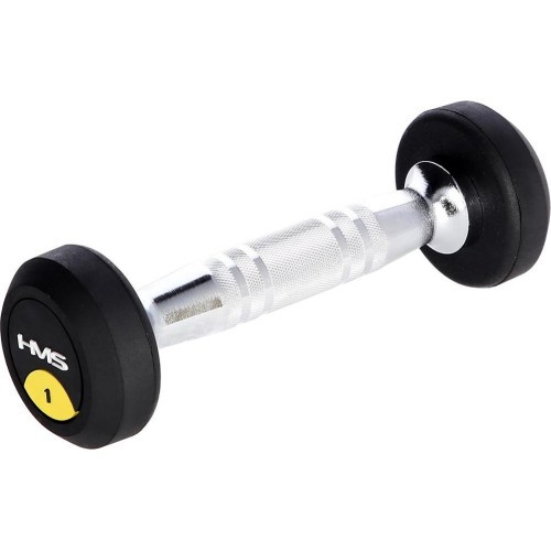 Gumuotas hantelis HG PRO HMS - 1 kg