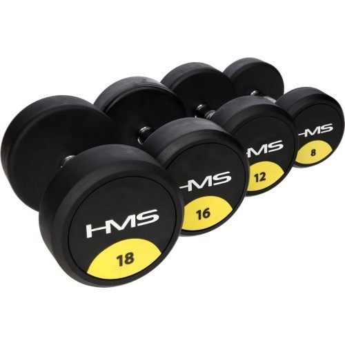 HG PRO RUBBER DUMBBELL HMS - 1 kg