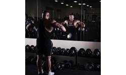 HG PRO RUBBER DUMBBELL HMS - 3 kg