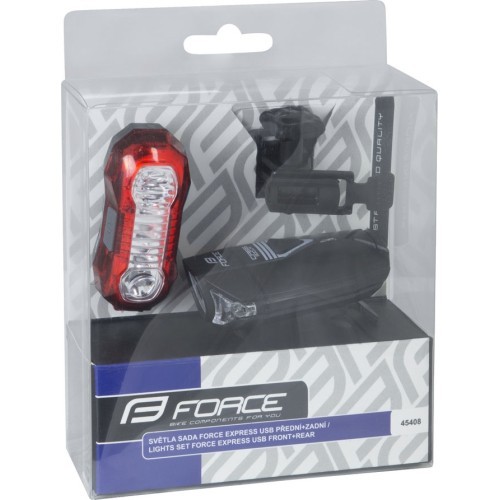 Комплект фонарей FORCE Express USB