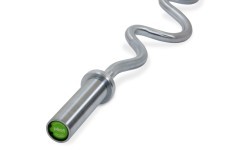 Pivot Fitness Professional Olympic EZ Super Curl Bar