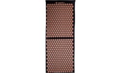 Acupressure mat inSPORTline AKU-1000 125x50cm - černá-mocha mousse
